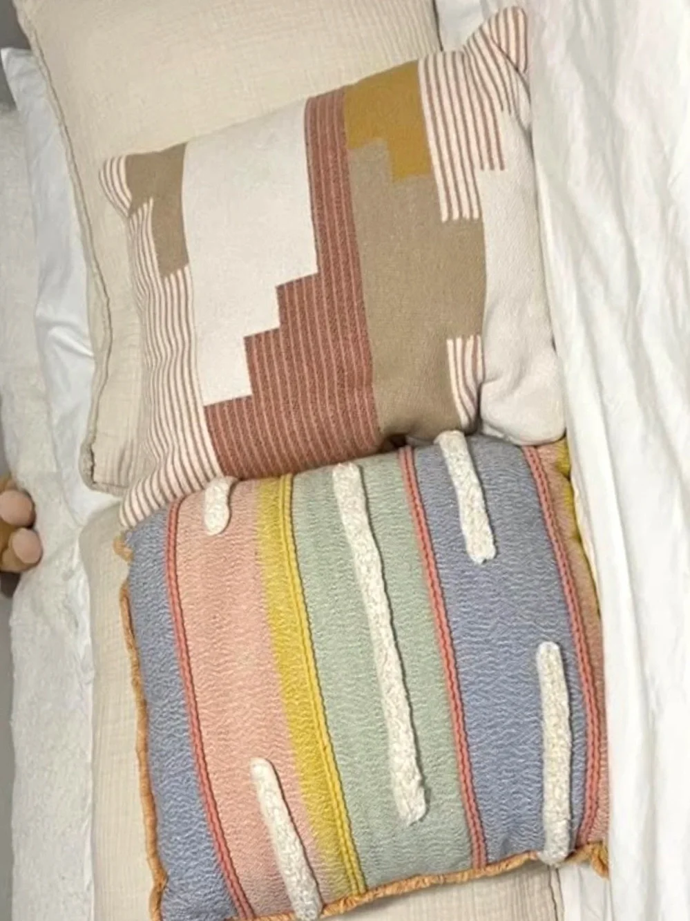 2 Decorative Throw Pillows